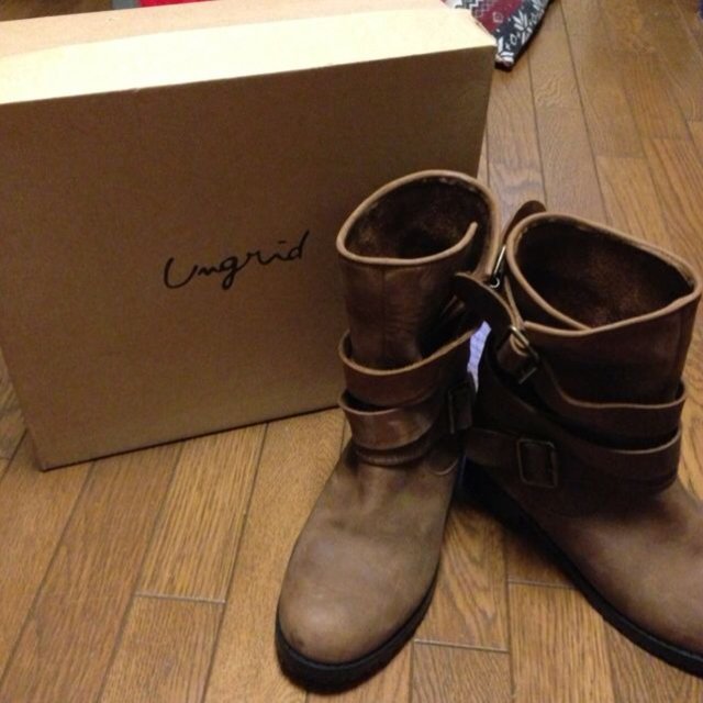Ungrid(アングリッド)のお取り置き用1月22日まで♡ レディースの靴/シューズ(ブーツ)の商品写真