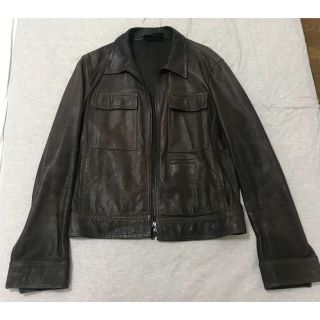 プラダ(PRADA)の(^^)様専用　PRADA Leather Jacket(レザージャケット)