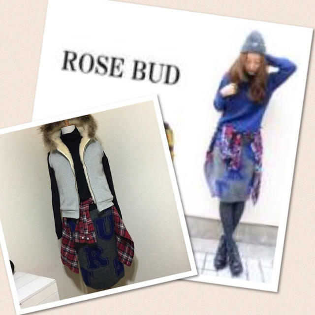 ROSE BUD(ローズバッド)のROSE BUD ペンシルニットスカート レディースのスカート(ひざ丈スカート)の商品写真