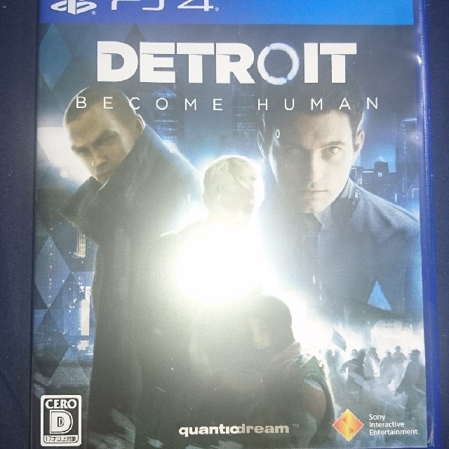 PlayStation4(プレイステーション4)のデトロイト Detroit become human エンタメ/ホビーのゲームソフト/ゲーム機本体(家庭用ゲームソフト)の商品写真