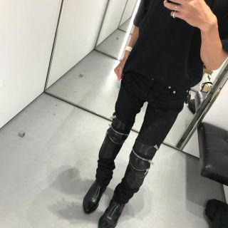 Saint Laurent バイカーデニムパンツ | tspea.org