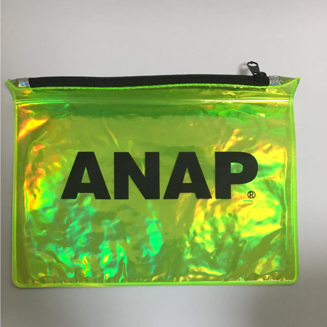 ANAP(アナップ)のアナップ メタリッククリアポーチ レディースのファッション小物(ポーチ)の商品写真