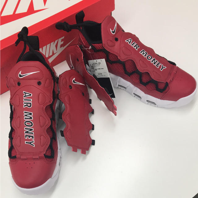 新品 NIKE AIR MORE MONEY エアモアマネー エアー モアマニー メンズの靴/シューズ(スニーカー)の商品写真