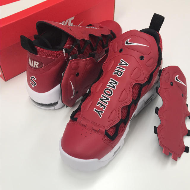 新品 NIKE AIR MORE MONEY エアモアマネー エアー モアマニー メンズの靴/シューズ(スニーカー)の商品写真