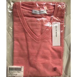 アズールバイマウジー(AZUL by moussy)のMOUSSY  Tシャツ ピンク Lサイズ☆(Tシャツ/カットソー(半袖/袖なし))