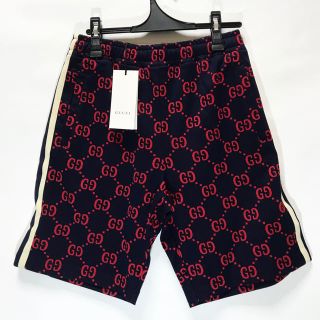 グッチ(Gucci)の激レア☆入手困難 グッチ GGモノグラムジャカードスウェットハーフパンツ/XS(ショートパンツ)