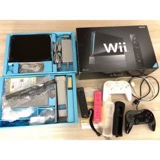 ウィー(Wii)の[しげ吉様]Wii本体 クラシックコントローラー(家庭用ゲーム機本体)