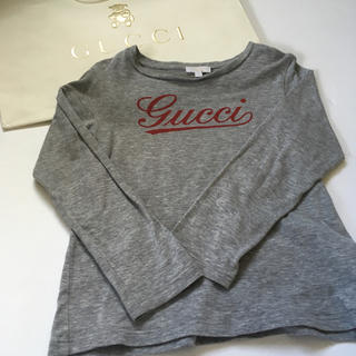 グッチ(Gucci)のGUCCIグッチ定番ロゴ長袖Tシャツサイズ6 120cm(Tシャツ/カットソー)