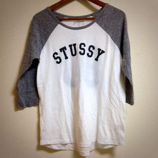 ステューシー(STUSSY)のStussyWomen ラグランtops(Tシャツ(長袖/七分))