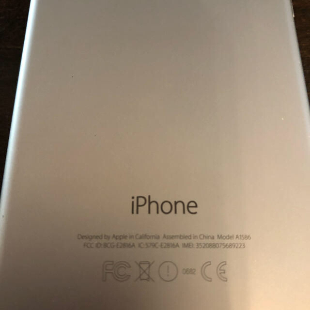 iPhone(アイフォーン)の美品 iPhone6 本体  スマホ/家電/カメラのスマートフォン/携帯電話(スマートフォン本体)の商品写真