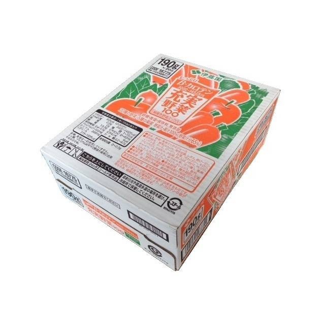 伊藤園(イトウエン)の伊藤園 充実野菜100 100本セット 野菜ジュース 190g缶 新品 送料無料 食品/飲料/酒の飲料(ソフトドリンク)の商品写真