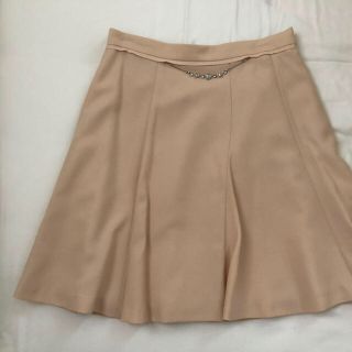 レッセパッセ(LAISSE PASSE)のレッセパッセ 春秋物 ベージュ スカート size38(ミニスカート)