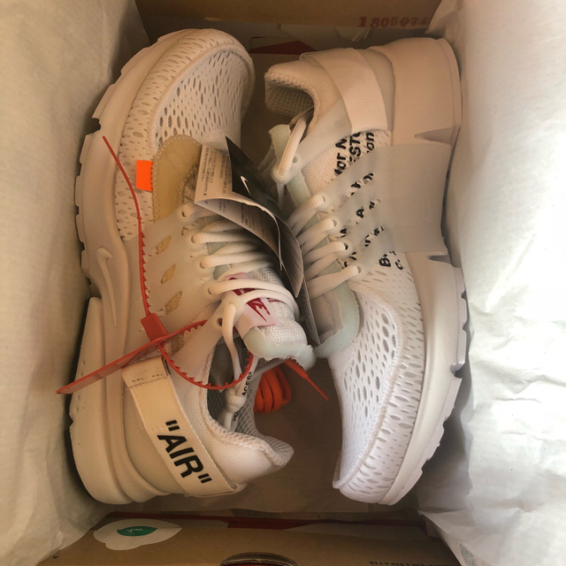 NIKE off-white AIR PRESTO