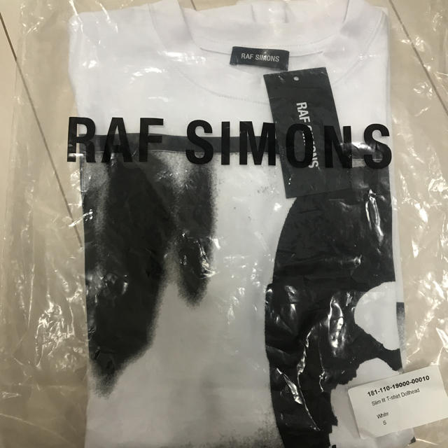 RAF SIMONS(ラフシモンズ)のRaf Simons slim flt shirt doll head Sサイズ メンズのトップス(Tシャツ/カットソー(半袖/袖なし))の商品写真