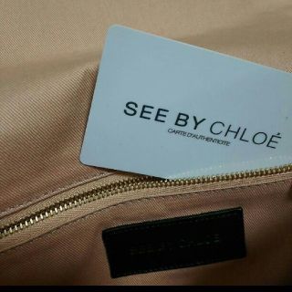 SEE BYCHLOE クロ工 エナメルショルダー 黒  短時間使用  送料無料