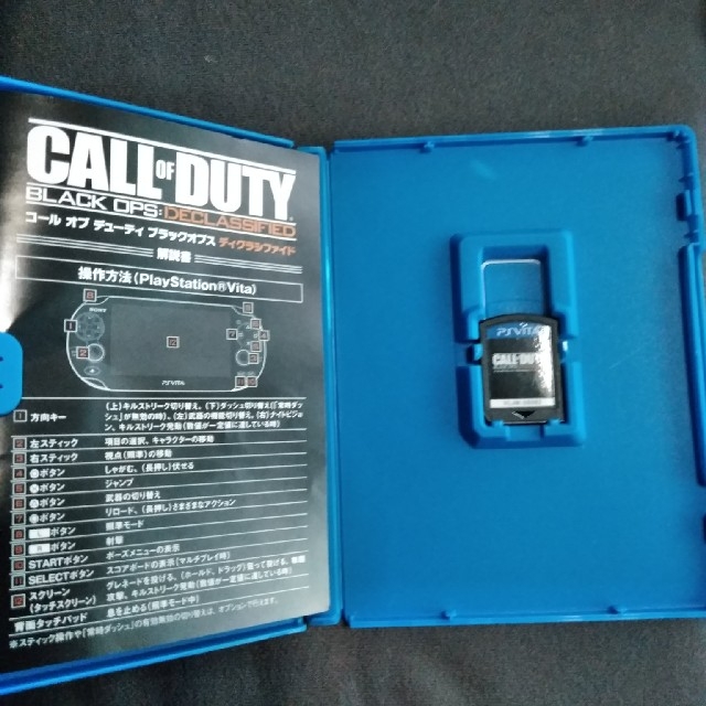 PlayStation Vita(プレイステーションヴィータ)のCALLofDUTY コールオブデューティpsvita エンタメ/ホビーのゲームソフト/ゲーム機本体(携帯用ゲームソフト)の商品写真