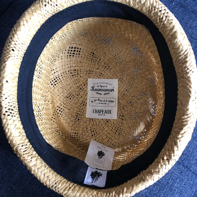 カオリノモリ(カオリノモリ)のカオリノモリ トーク帽 レディースの帽子(麦わら帽子/ストローハット)の商品写真