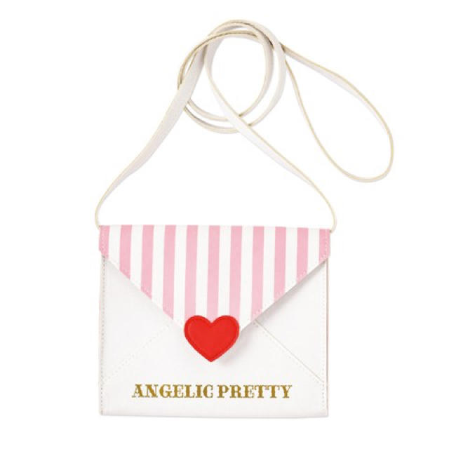 Angelic Pretty(アンジェリックプリティー)のレター形 ポシェット レディースのバッグ(ショルダーバッグ)の商品写真