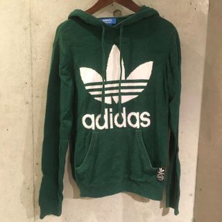 アディダス(adidas)のadidasニットパーカー(パーカー)