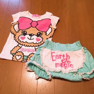 アースマジック(EARTHMAGIC)のセット(Tシャツ/カットソー)