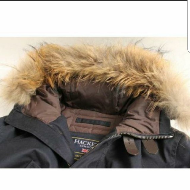 美品ハケットHACKETTダウンジャケットファー付ARCTIC PARKA10万