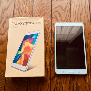 サムスン(SAMSUNG)のGalaxy Tab4 8GB White(タブレット)