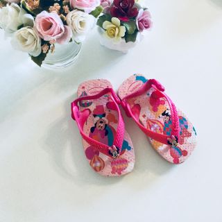 ハワイアナス(havaianas)のハワイアナス◇ミニー ベビー ビーチサンダル◇(サンダル)