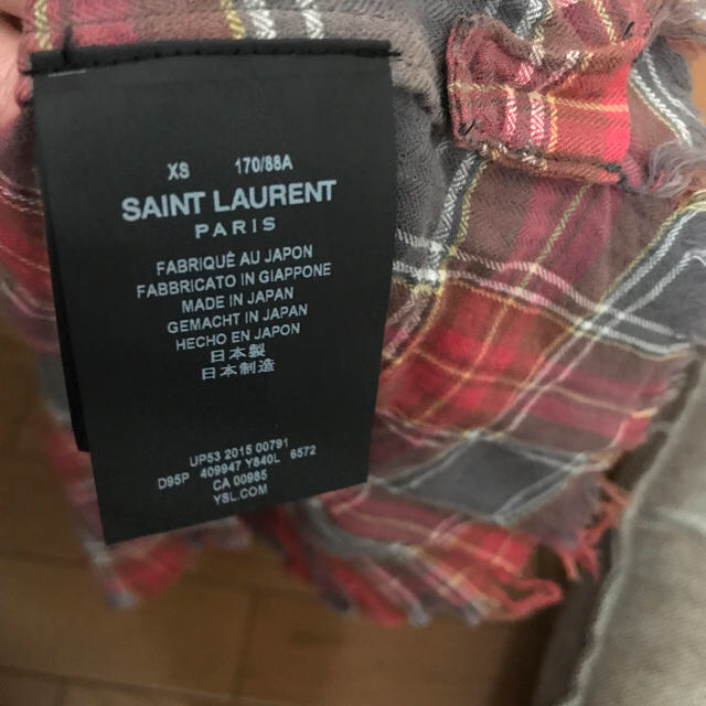 SAINT LAURENT PARIS ブリーチ シャツ