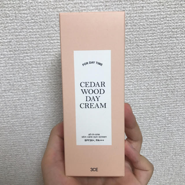 3ce(スリーシーイー)の3ce  CEDAR WOOD DAY CREAM コスメ/美容のベースメイク/化粧品(化粧下地)の商品写真