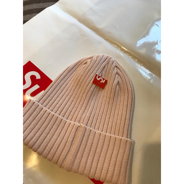 【国内正規】17SS Supreme Beanie Light Pink