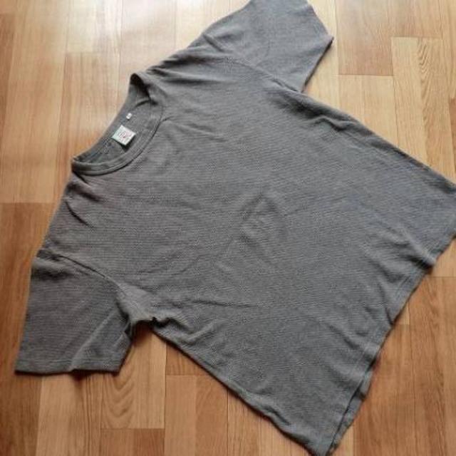 AVIREX(アヴィレックス)のAVIREX USA アヴェレックス■ソリッド・半袖Tシャツ■茶鼠■メンズ XL メンズのトップス(Tシャツ/カットソー(半袖/袖なし))の商品写真