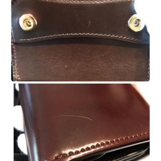 超美品 WILDSWANS ワイルドスワンズ シェルコードバン ENO