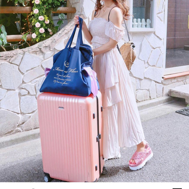Maison de FLEUR - 新品!Maison de FLEUR トラベルキャリーオンバッグの通販 by kaoru@|メゾンドフルール ならラクマ Maison de FLEUR - 新品!Maison de FLEUR トラベルキャリーオンバッグの通販 by kaoru@|メゾンドフルール ならラクマ