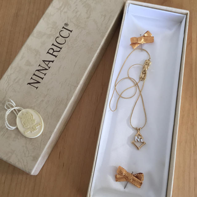 NINA RICCI(ニナリッチ)のNINA RICCI♡ネックレス レディースのアクセサリー(ネックレス)の商品写真