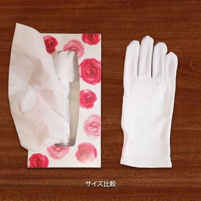 【新品未使用】白手袋　コットン（綿100％） レディースのファッション小物(手袋)の商品写真