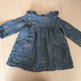 ザラキッズ(ZARA KIDS)のzara花柄ワンピース(ワンピース)