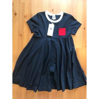 プチバトー(PETIT BATEAU)のSUAI様専用♡6ans プチバトー ライトコットンフレアワンピース(ワンピース)