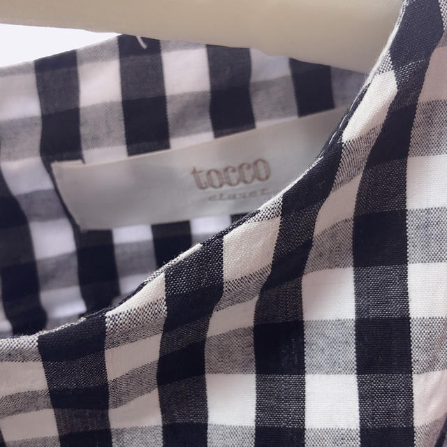 tocco(トッコ)のtoccocloset トッコクローゼット 泉里香着用ギンガムチェックワンピース レディースのワンピース(ひざ丈ワンピース)の商品写真