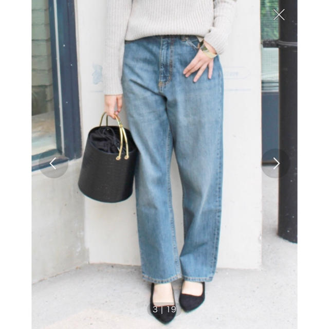 IENA  SLOBE LE DENIM  セルビッチ ストレートデニムパンツ