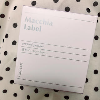 マキアレイベル(Macchia Label)のファンデーション(フェイスパウダー)