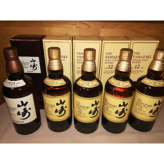 独特の上品 サントリー - ☆お買い得☆超品薄⭐山崎12年 4本700ml&山崎