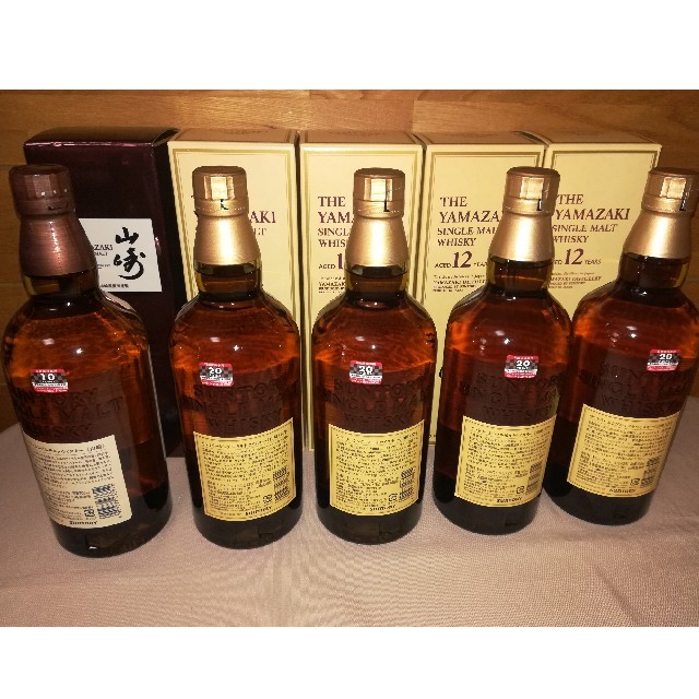 独特の上品 サントリー - ☆お買い得☆超品薄⭐山崎12年 4本700ml&山崎