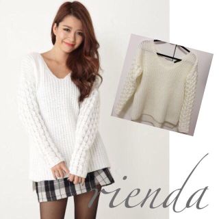 リエンダ(rienda)の＊rienda＊新作ボリュームVニット(ニット/セーター)