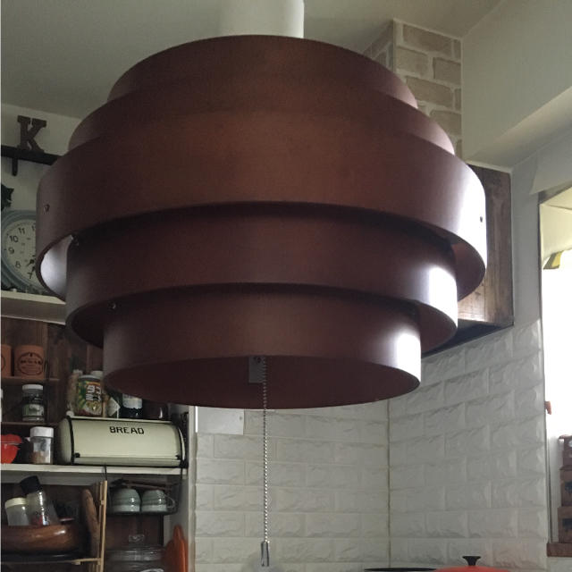 ニトリ ウッドバー WOODBAR 木製 天井照明 ペンダントライト カフェ