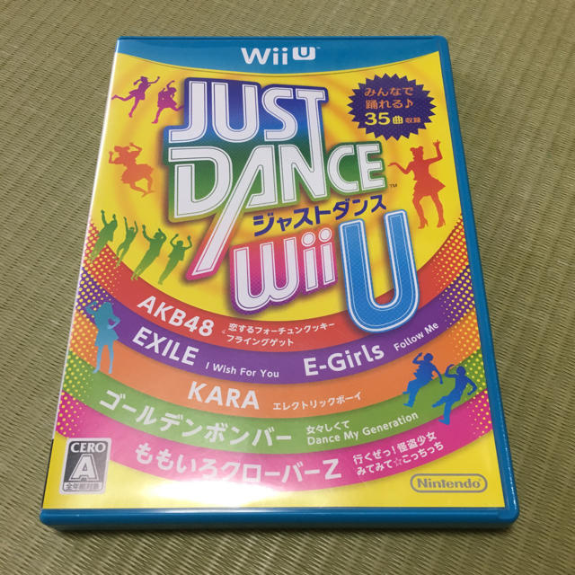 Wii U(ウィーユー)のJust Dance  WiiU ジャンク エンタメ/ホビーのゲームソフト/ゲーム機本体(家庭用ゲームソフト)の商品写真