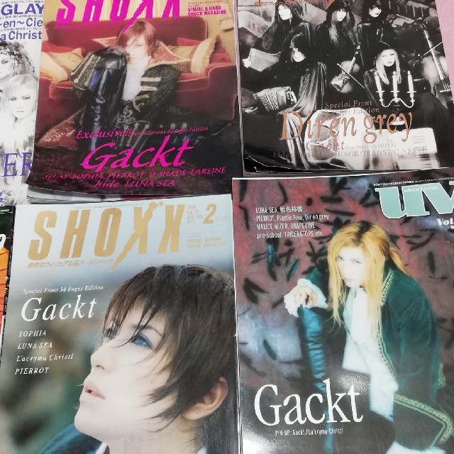レア★ビジュアル系雑誌13冊セットで!GACKT MALICE MIZER等