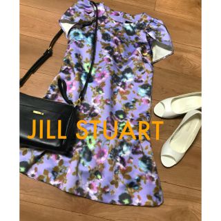 ジルスチュアート(JILLSTUART)の☆JILLSTUART☆ジルスチュアート ぼかし花柄ワンピース(ミニワンピース)