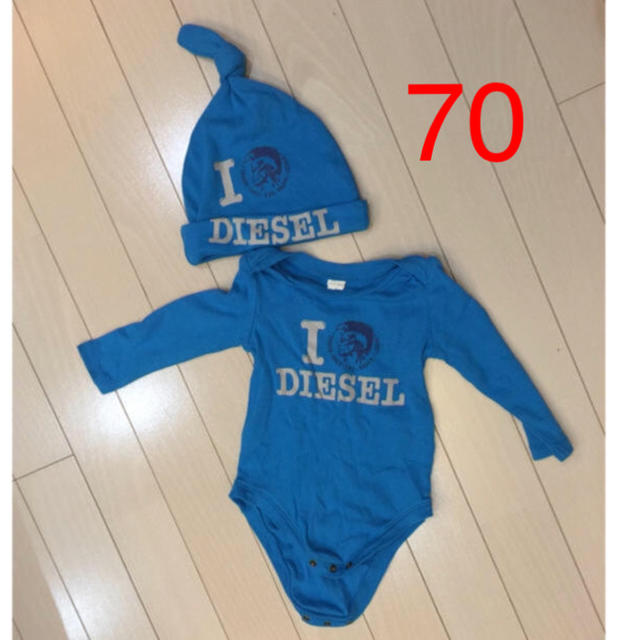 DIESEL(ディーゼル)のDIESEL ロンパース 60〜70 キッズ/ベビー/マタニティのベビー服(~85cm)(ロンパース)の商品写真