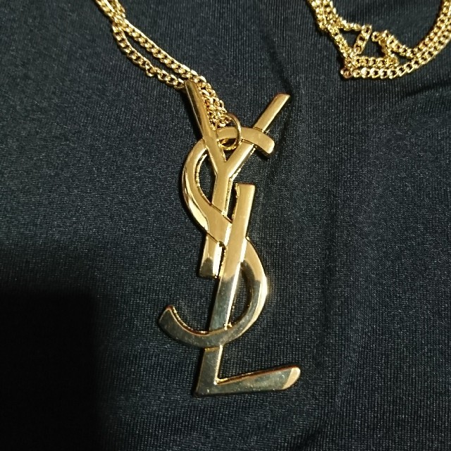 SAINT LAURENT サンローラン ピジョンモチーフネックレス 未使用