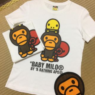 アベイシングエイプ(A BATHING APE)のマイロと愉快な仲間達 Sサイズ(Tシャツ(半袖/袖なし))